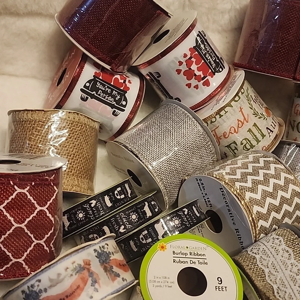 Assorted Decorative Ribbon Bundle - Picture 2 of 6